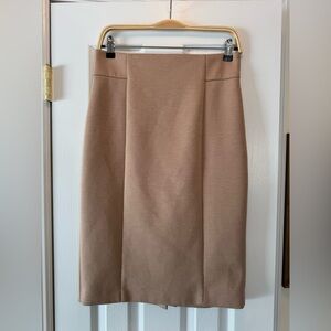 Ann Taylor Tan Pencil Skirt